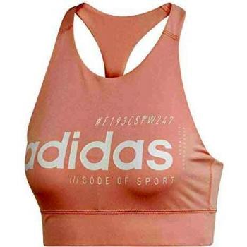 adidas W BB BT Sujetador Deportivo, Mujer, rosbri/Blanco, S