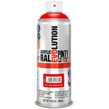 PINTURA EN SPRAY PINTYPLUS EVOLUTION 520CC RAL 3020 ROJO TRÁFICO