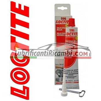 Silicona Industrial Loctite SI 596 - Sellador de Flange para Aceite, Monocomponente, Autolivellante, Resistente al Agua, 80 gr