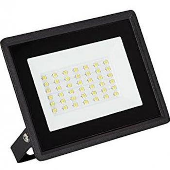Foco Proyector LED 30W 110lm/W IP65 Exterior Negro 3000 lúmenes