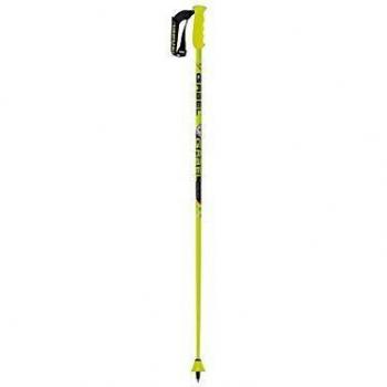 Bastones de Esquí Gabel NT Lite SL-R Unisex 105 cm Negro y Amarillo