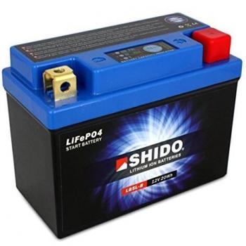 Batería de moto LiFePO4 12.8V 1.6Ah 95A Shido LB5L-B