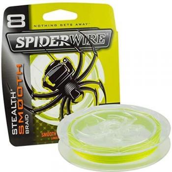 SPIDERWIRE Smooth 8 Trenza, Unisex, Amarillo, 300 m/0.35 mm