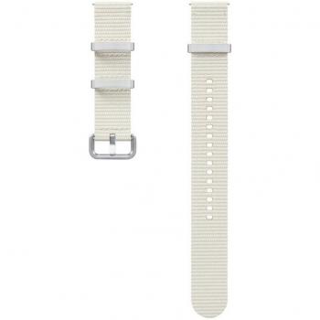 Correa con cierre clásico crema Samsung Athleisure Band (S/M) para Galaxy Watch7