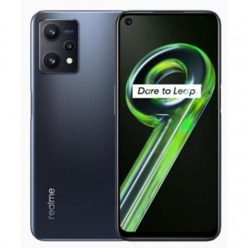 Smartphone Realme 9 5G Dual SIM 6.6 Android 12, 4GB RAM, 128GB Almacenamiento, Batería de 5000 mAh, Color Negro