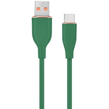 Cable USB 2.0 de Silicona Premium Gembird 1,5 m Verde Tipo A a Tipo C