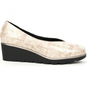 Mocasines D'Chicas para mujer en color beige, modelo 3706