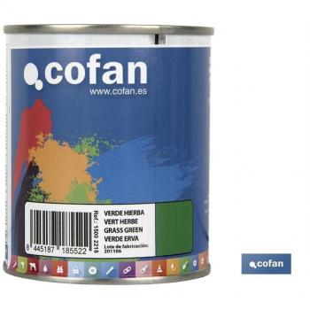 Esmalte Sintético Cofan 375 Ml Verde Hierba - Pintura e Imprimación de Alta Calidad