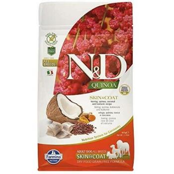 Linea Quinoa pienso perro Arenque Quinoa Coco Shyam farmina N & D