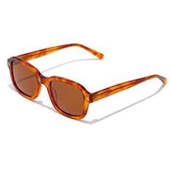 Hawkers Twist Gafas Solid Caramel Carey con lentes espejadas marrón, unisex adulto