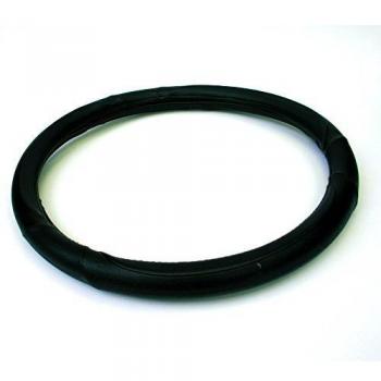Coprivolante Antideslizante de Piel para Auto, Diámetro 37-39 cm