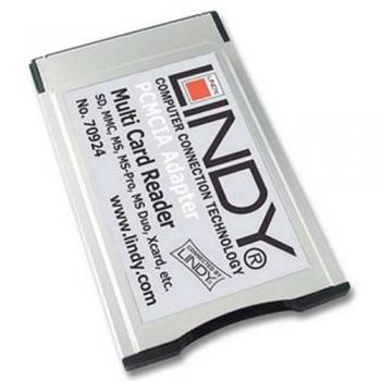 Lindy 46-in-1 PCMCIA Card Reader Plata - Lector