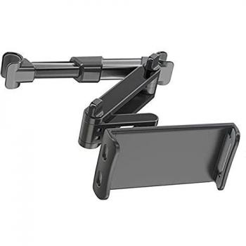 Soporte para Tableta con reposacabezas para automóvil, Soporte Universal para Asiento Trasero Giratorio de 360 ​​Grados, Adecuado para Pad2018Pro 9.7, iPad Air Mini 2 3 4, 10.5, Tableta 4.6-10.6in.