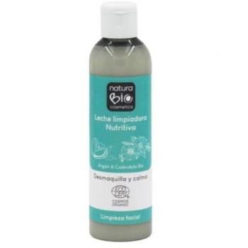 Leche Limpiadora Nutritiva Bio de Argán y Caléndula 200ml Naturabio