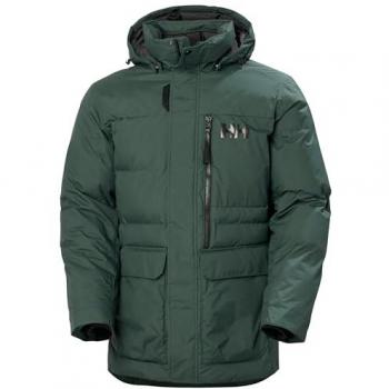 Helly Hansen Tromsoe Men's Hooded Winter Puffer Jacket Green Size S