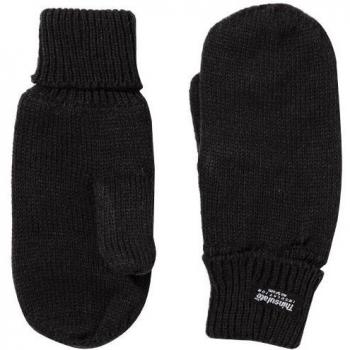 fraenklis Fäustlinge Strick Handschuhe Thinsulate - Guantes, color negro, talla 7