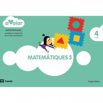 Matemàtiques 3. 4 anys. A volar! - 9788421854136