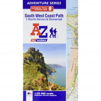Atlas de Aventura del Sendero Costero del Suroeste: North Devon y Somerset