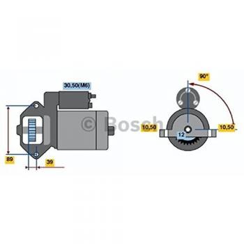 Bosch 986021810 motor de arranque