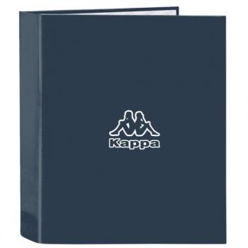 Carpeta Folio 4 Anillas 35mm Lomo Ancho Kappa Dark Navy