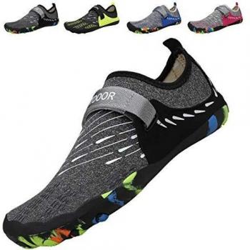 Aqua Shoes Escarpines Hombres Mujer Zapatos de Agua Zapatillas Ligeros de Secado Rápido para Swim Beach Surf Yoga