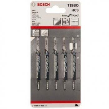 Bosch 2 608 630 309  - Hoja de sierra de calar T 19 BO - Basic for Wood
