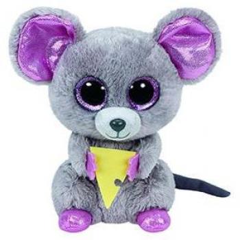 Peluche Beanie Boos Ratón Squeaker 15 cm TY 36192 con sonido sibilante