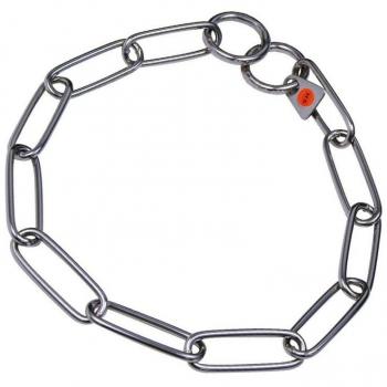 Collar para Perro Hs Sprenger Plateado Eslabones Largo (54 cm)