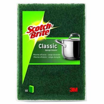 Estropajo Scotch-Brite Classic con Esponja Pequeño. 1 Unidad