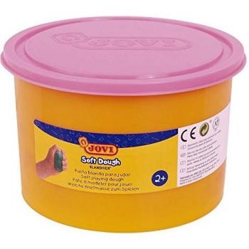 Jovi Soft Dough Blandiver, Bote de 460 g, Color Rosa