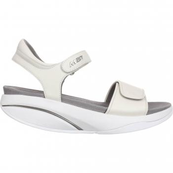 MBT Malia 2 White Soft Leather Women's Slingback Sandals Size 41