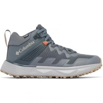 Columbia - Botas de hombre FACET™ 75 MID OUTDRY™, color gris, talla 42, ideal para trekking, impermeables y transpirables