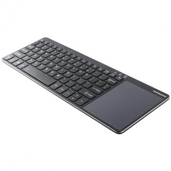 Teclado Modecom MC-TPK1 Negro Inglés QWERTY