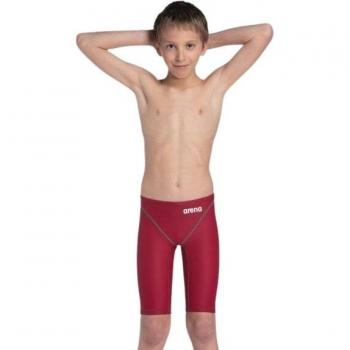 Bañador Arena Powerskin ST Next rojo niño - 10, tipo: jammer, características: diseño aerodinámico, tejido de alta compresión, resistencia al cloro, secado rápido, soporte y ajuste óptimo para competición