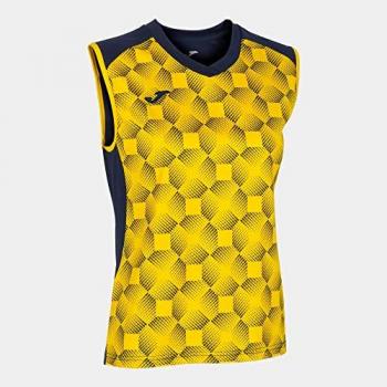 Camiseta sin mangas Joma Supernova III mujer marino amarillo