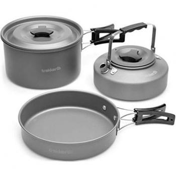 Trakker Armolife Complete Cookware Set - Carp Pike Cat Fishing Cooking Equipment by Trakker