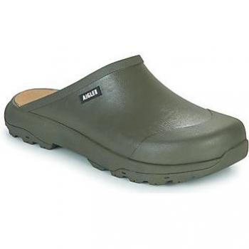 Aigle Corlay Men's Medium Clogs - Green