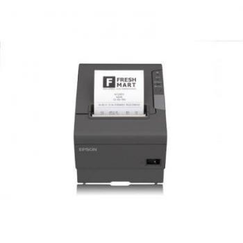Impresora de Recibos Térmica Epson TM-T88V, Ancho Papel 80mm, USB-Paralelo, Color Negro con Fuente Incluida