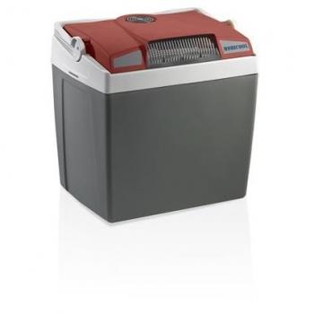 Mobicool G26 AC/DC - Nevera termoeléctrica portátil, conexiones 12 / 230 V, 26 litros de capacidad, clasificación energética A+++, color rojo/gris