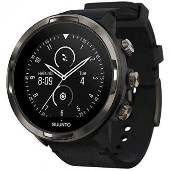 Garmin Fenix 9 Sapphire Titanium with Leather Band GPS Multisport Watch