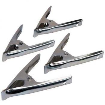 Silverline 630014 - Pinzas de acero, 4 pzas