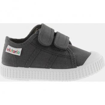 Zapatillas Victoria 1915 de lona para niños con doble cierre adherente y puntera reforzada