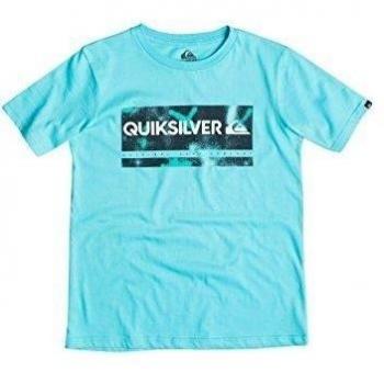 Quiksilver - Camiseta de manga corta - para niño Azul Blue