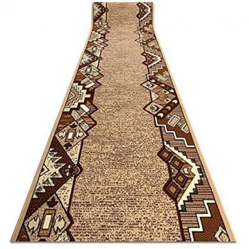 Alfombra de Pasillo BCF Baryton Beige 90x300 cm