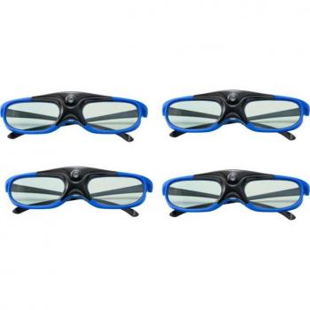 Gafas 3D Recargables con Obturador Activo de 96-144HZ para Proyectores BenQ, Acer y XGIMI