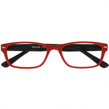 Gafas Acorvisión Feeling Rojo-Negro + 1.50