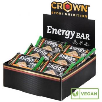 Barritas Energéticas Veganas Energy Vegan Bar Sabor Cacahuete Salado Salted Peanut, 12x60 g