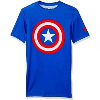 Under Armour Alter Ego Comp Ss Camiseta de Compresión, manga corta, Hombre, Azul Oscuro Royal, L