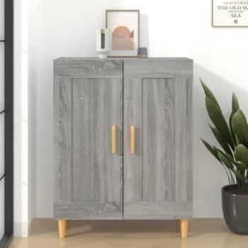 Aparador Sonoma Madera multicapa gris 69,5x34x90 cm