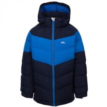 Trespass Aldery Kids Insulated Jacket with Detachable Hood - Navy